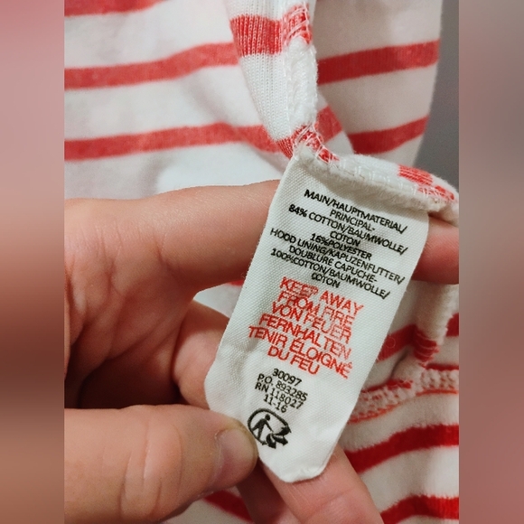 Mini Boden Terry Hoodie - Picture 7 of 7